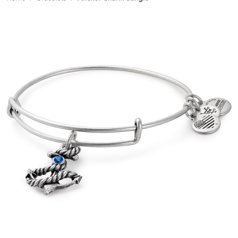 Alex and Ani Anchor Charm Bangle